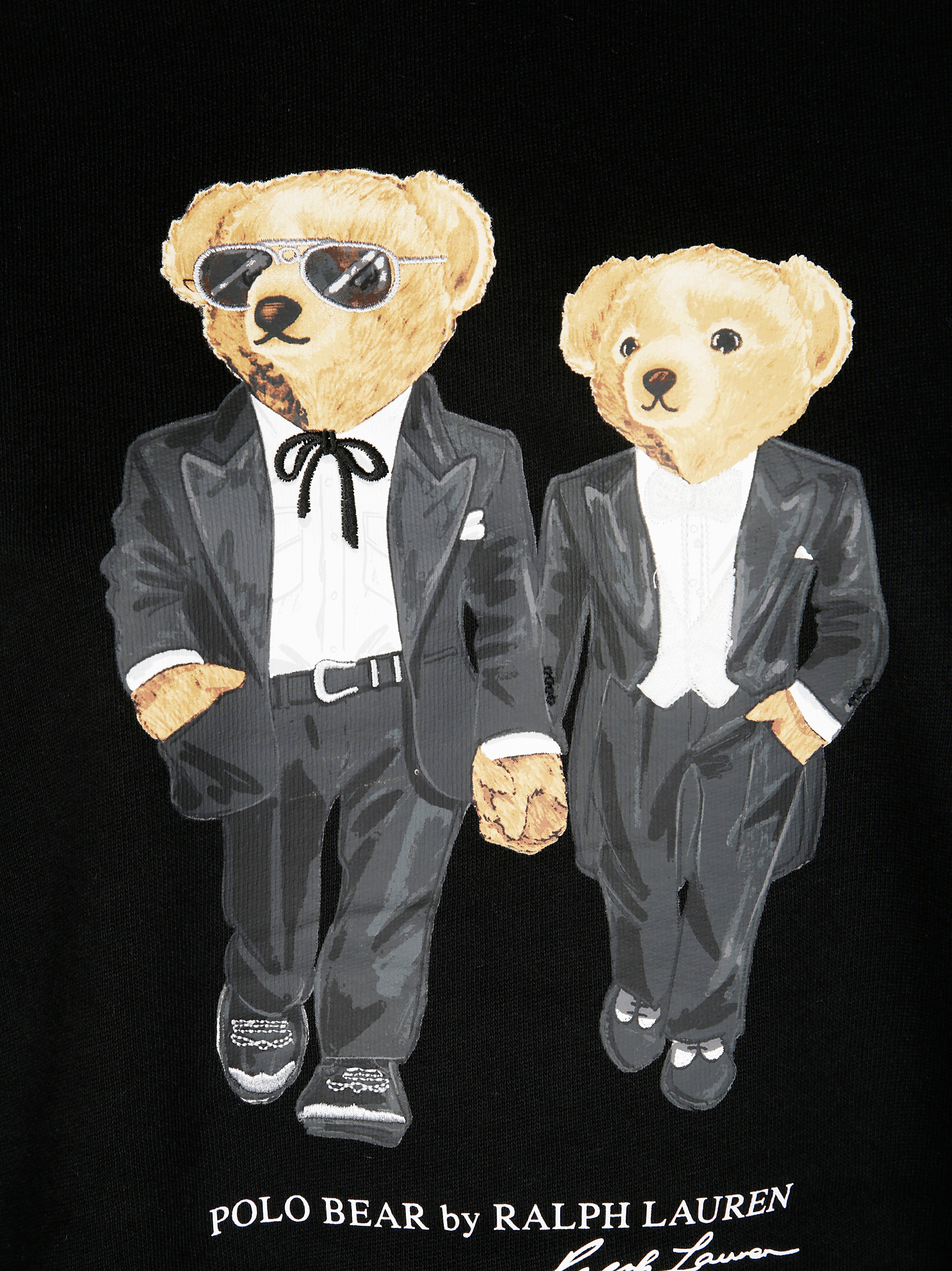 POLO RALPH LAUREN Men's Mini Hoodie Sweatshirt with Bear Graphic