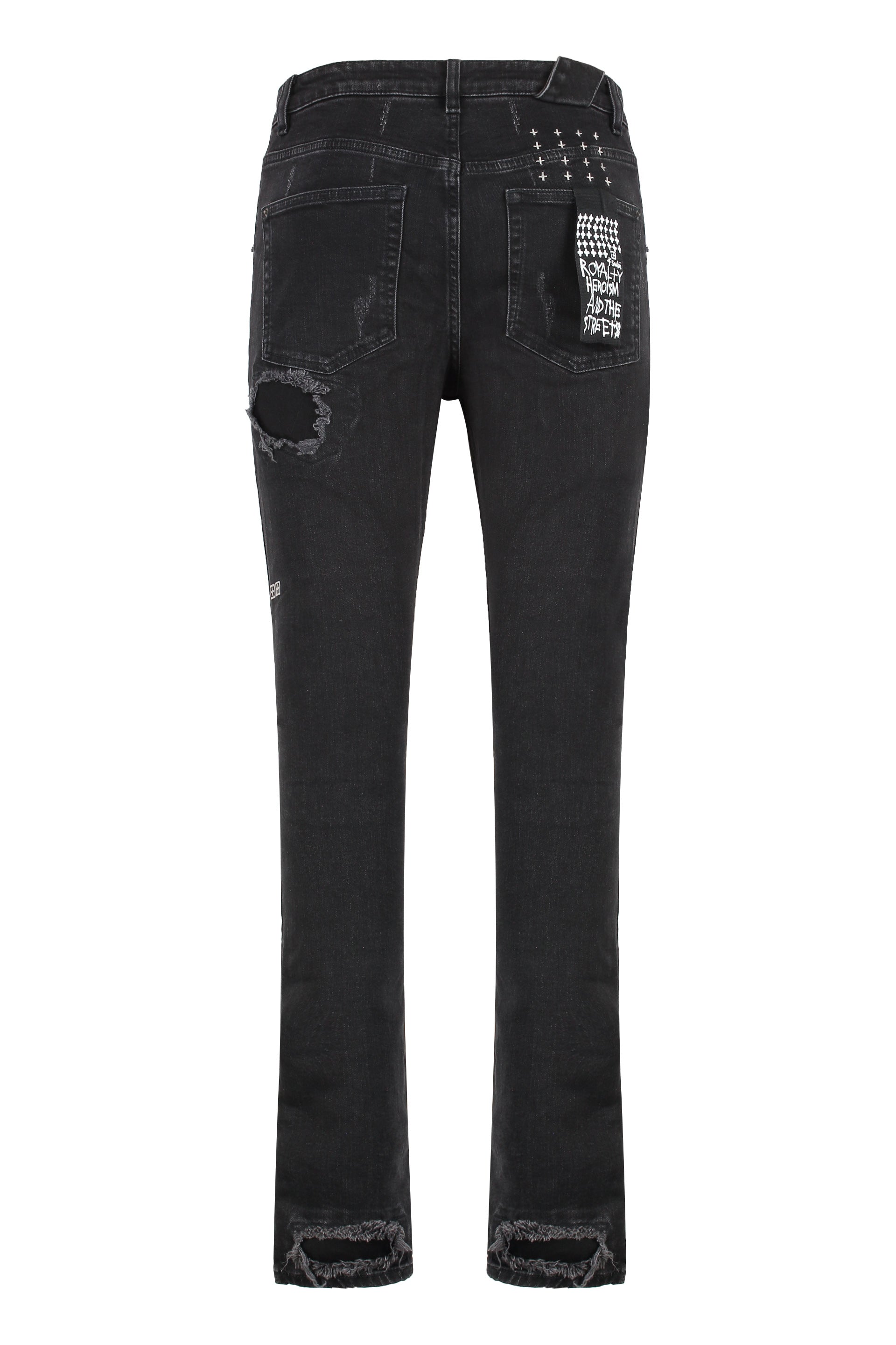 KSUBI 5-Pocket Skinny Jeans for Men