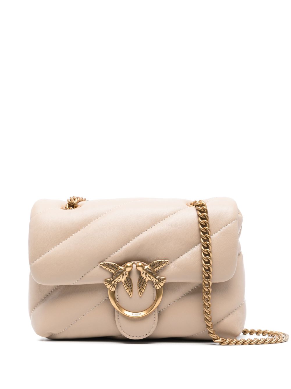 PINKO Mini Leather Crossbody Handbag