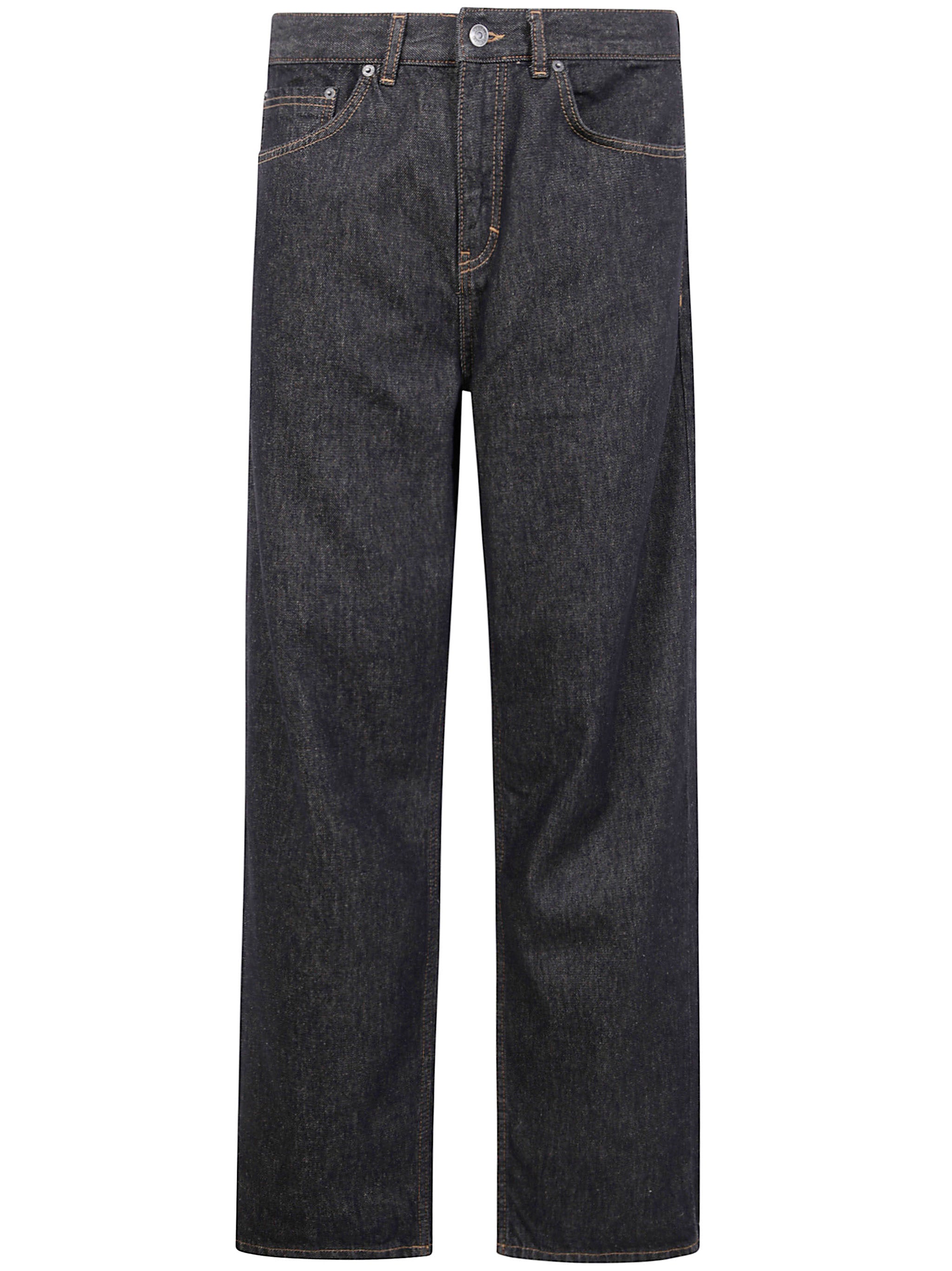 LES DEUX Two-Tone Denim Jeans