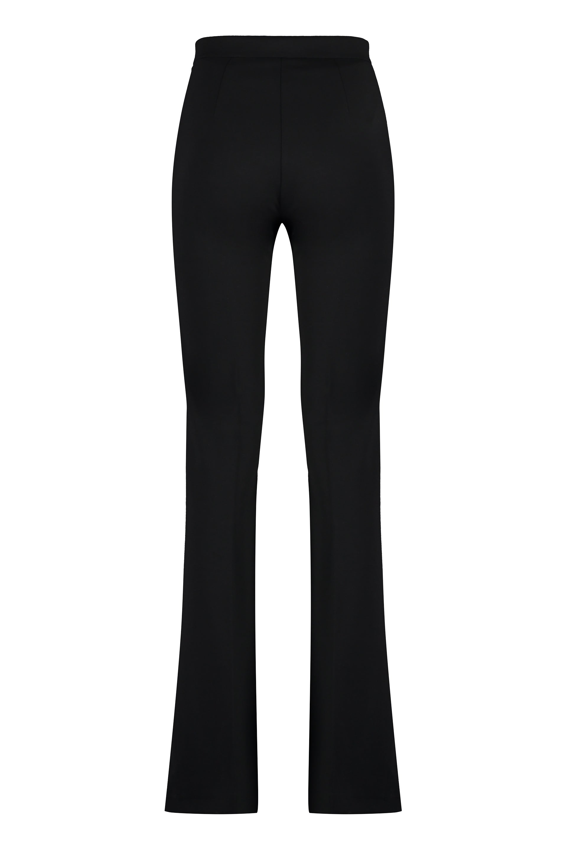 PINKO Flared Viscose Trousers - High Waist