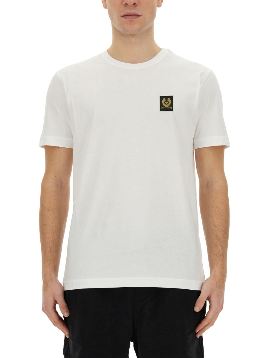 BELSTAFF Men's Logo Patch T-Shirt - Size L