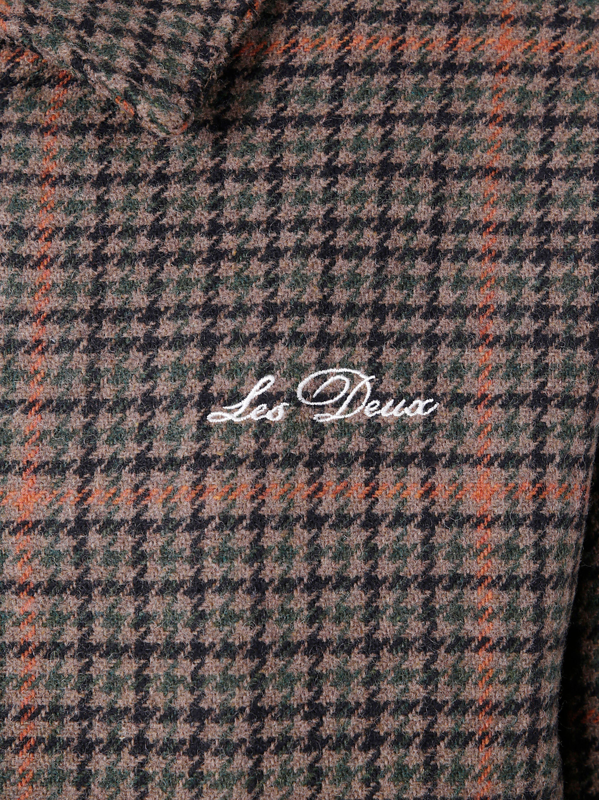 LES DEUX Varsity Houndstooth Jacket for Men - FW25
