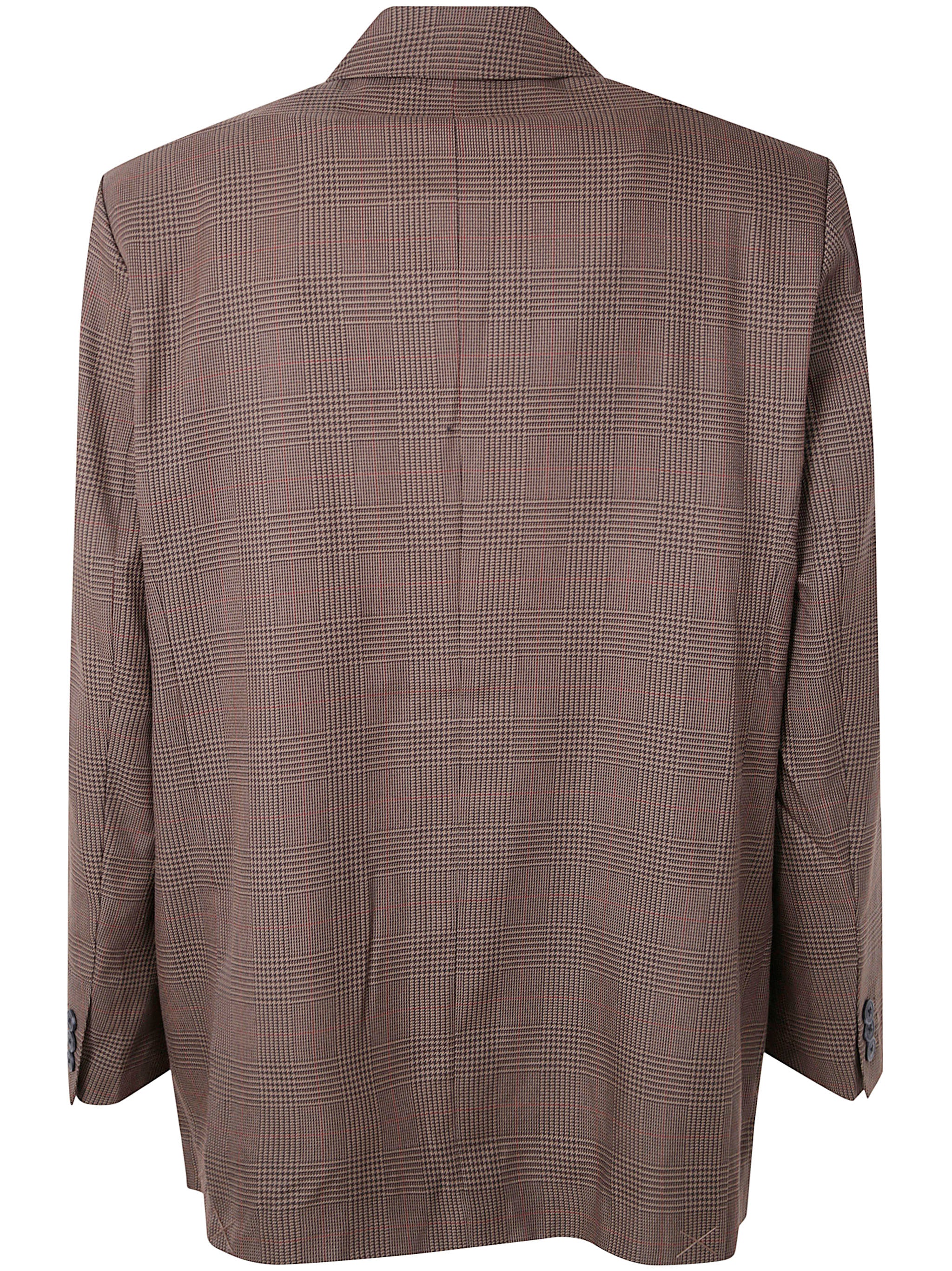 LES DEUX Classic Houndstooth Check Blazer