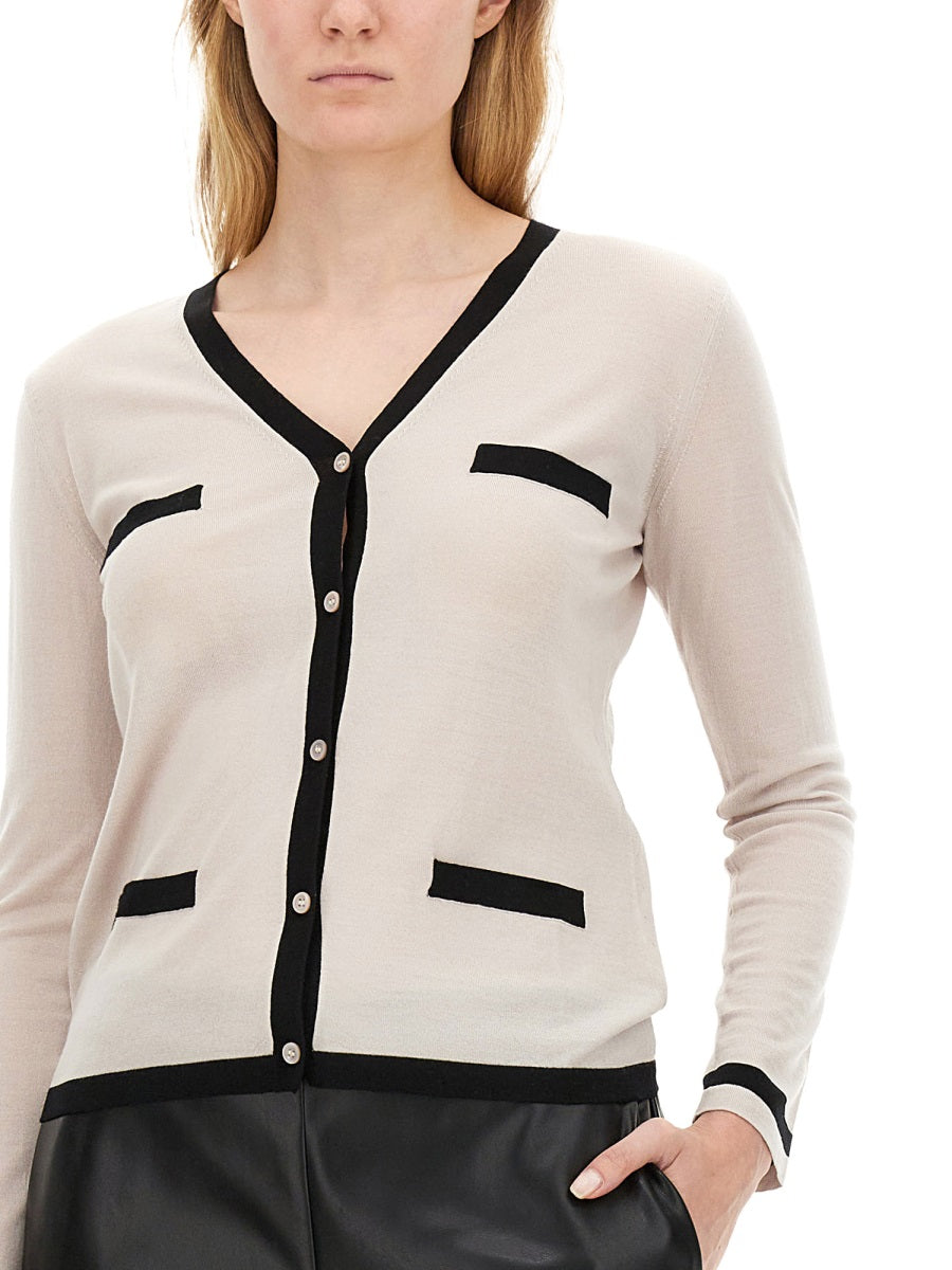 S MAX MARA Women's Virgin Wool Cardigan - Size S