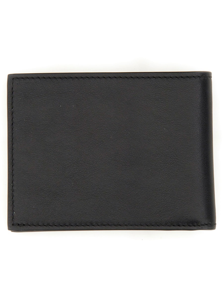 MOSCHINO Logo-Embellished Wallet with Note Compartment