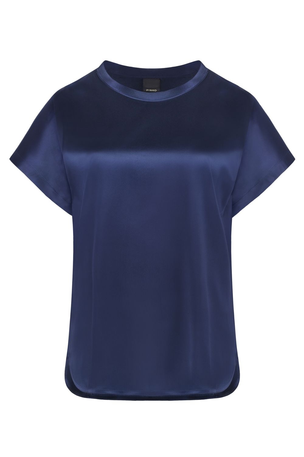 PINKO Silk Blouse with Cap Sleeves