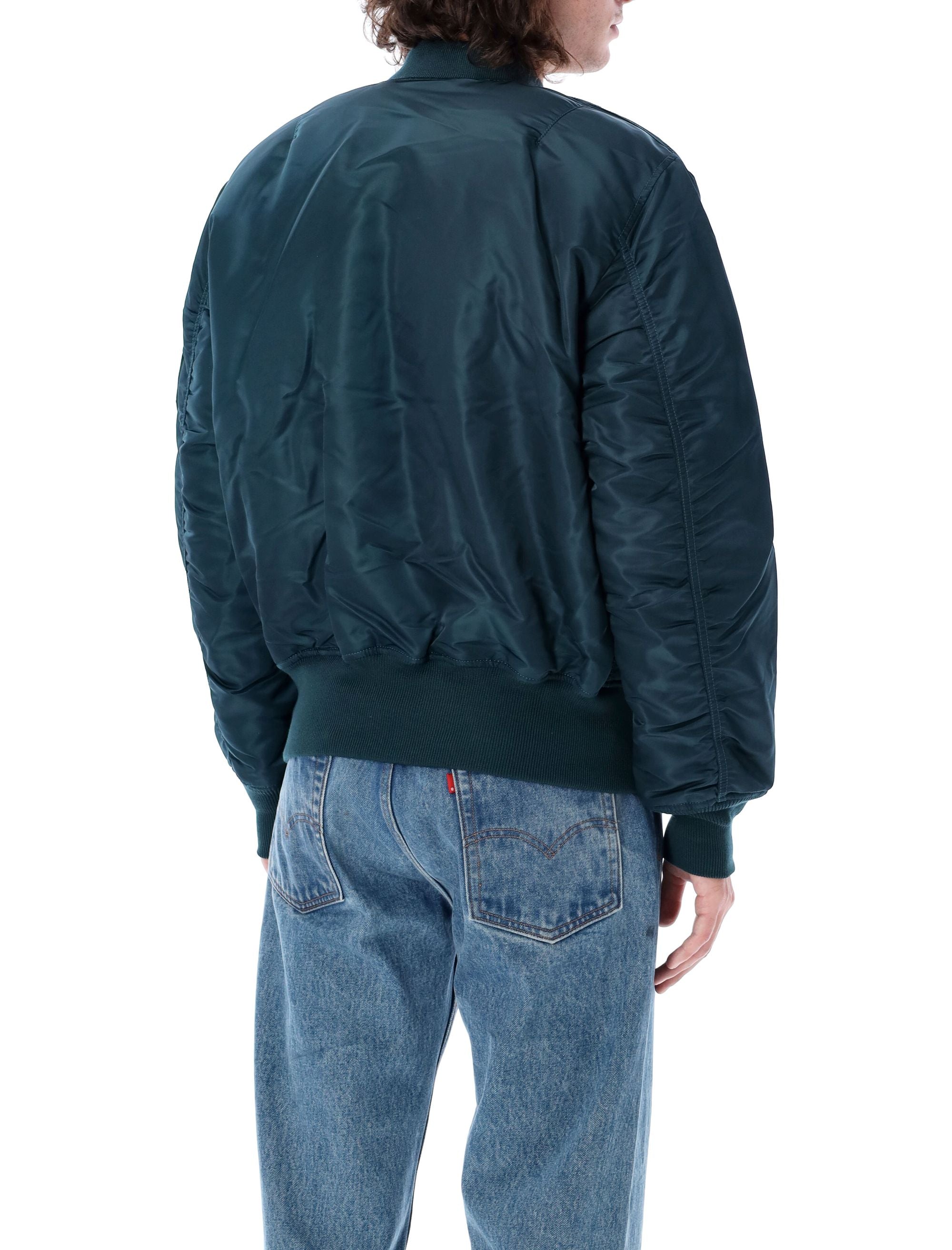 ALPHA INDUSTRIES Reversible Oversized Bomber Jacket - Size L