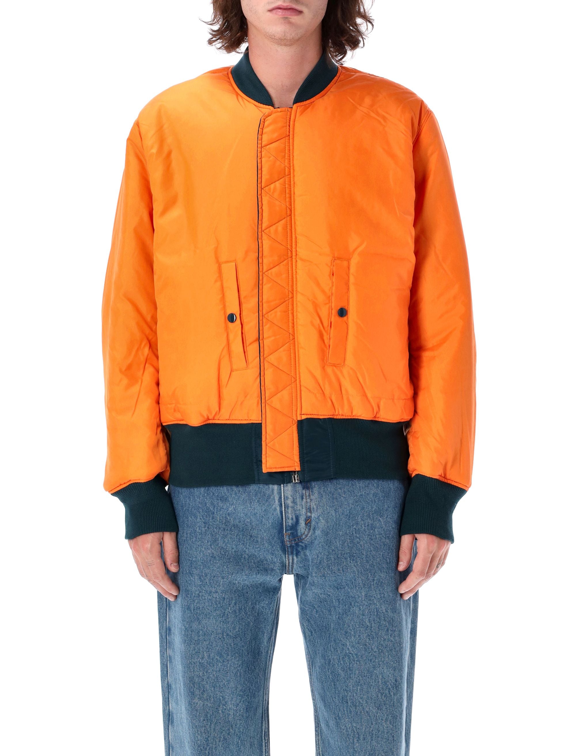 ALPHA INDUSTRIES Reversible Oversized Bomber Jacket - Size L