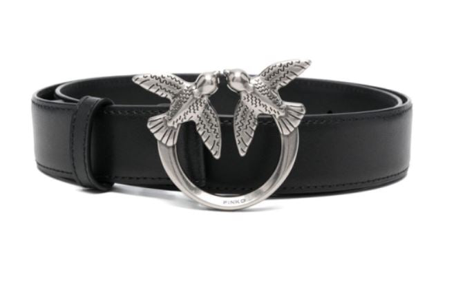 PINKO Genuine Leather Stylish Belt for Women - Adjustable Fit