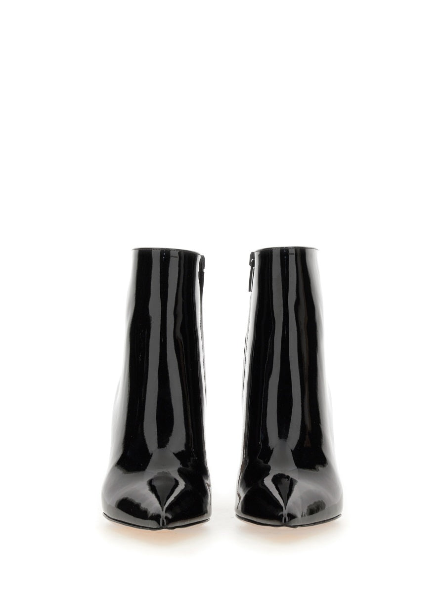 GIANVITO ROSSI Patent Leather Ankle Boot