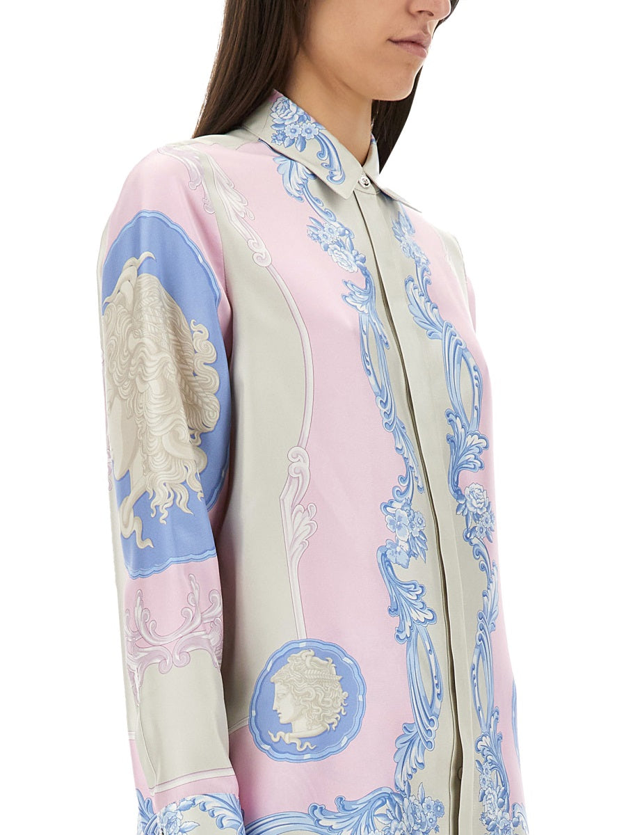 VERSACE Silk Shirt - Size 40 IT