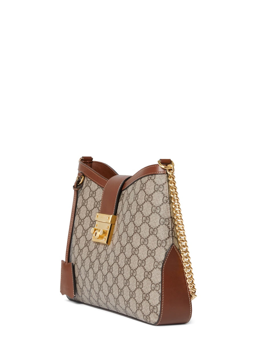 GUCCI Shoulder Handbag with Padlock Detail