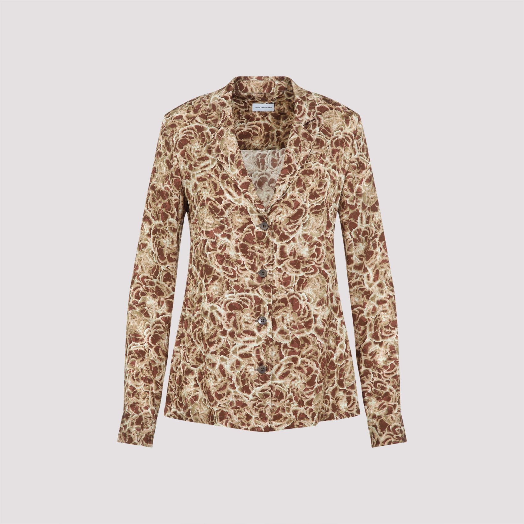 DRIES VAN NOTEN Colla Shirt for Men - SS25 Collection