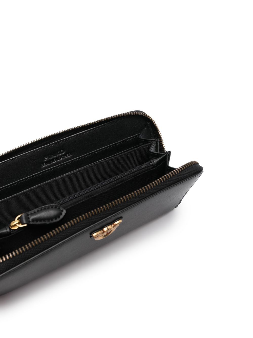 PINKO 100% Leather Zip Wallet