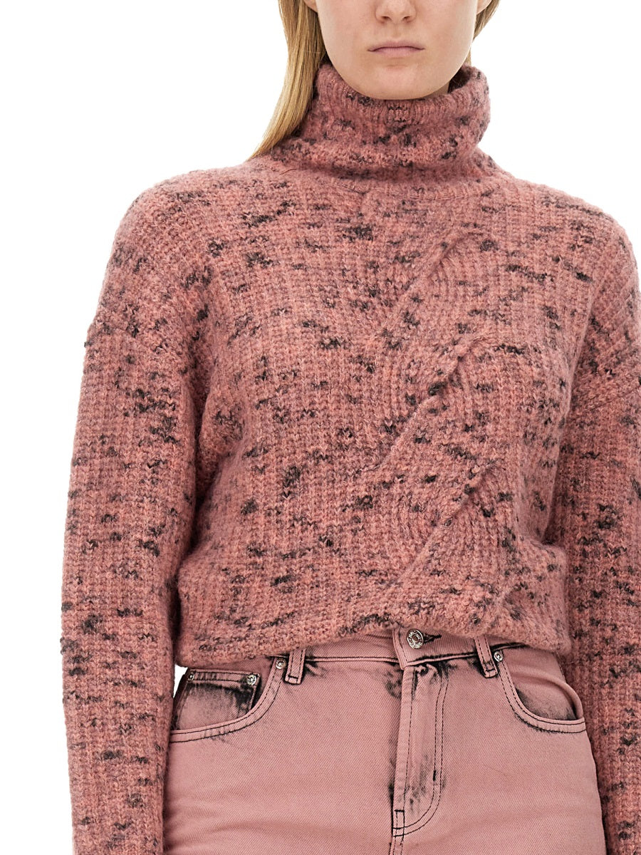 MOSCHINO JEANS Stylish Turtleneck Sweater - Size S