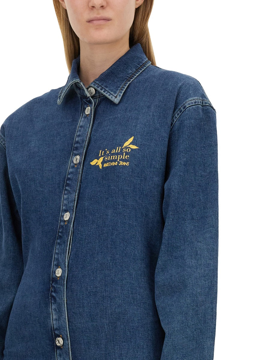 MOSCHINO JEANS Denim Dress - Size M