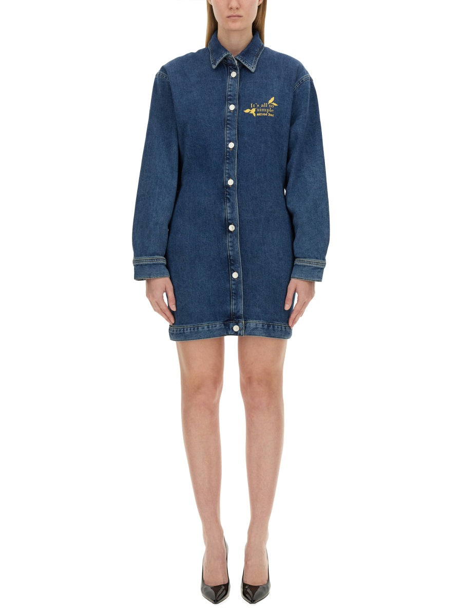 MOSCHINO JEANS Denim Dress - Size M
