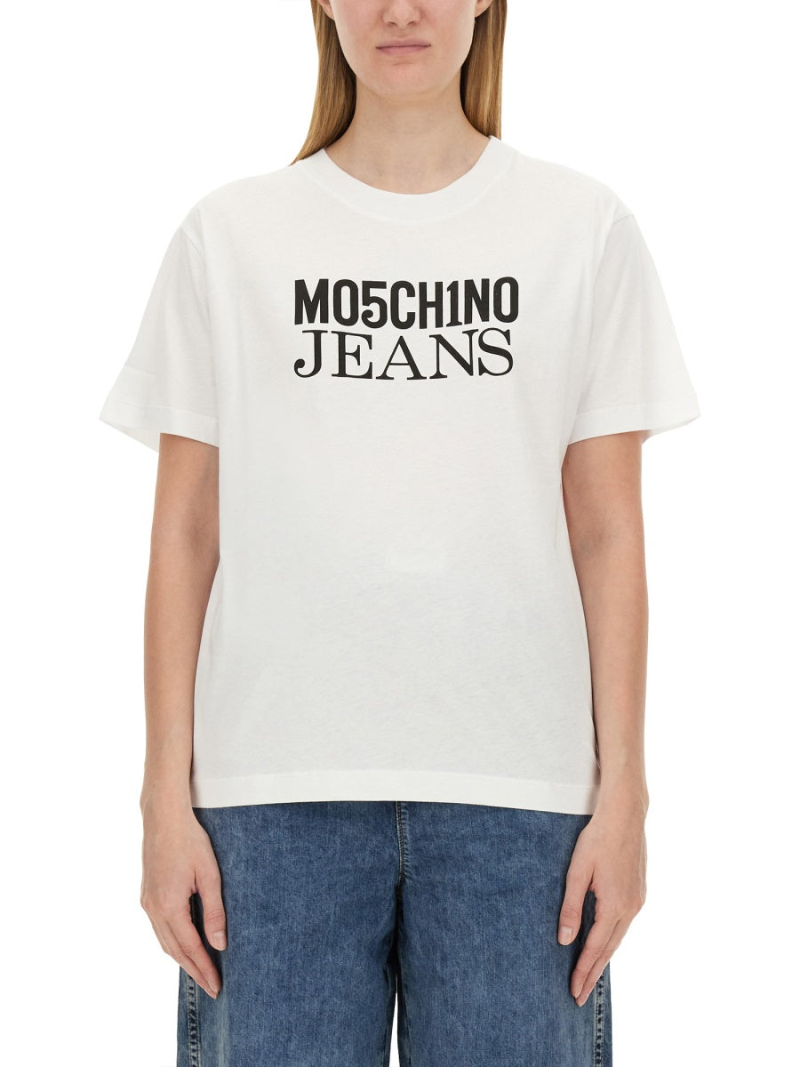 MOSCHINO JEANS Women's Logo T-Shirt - Size S