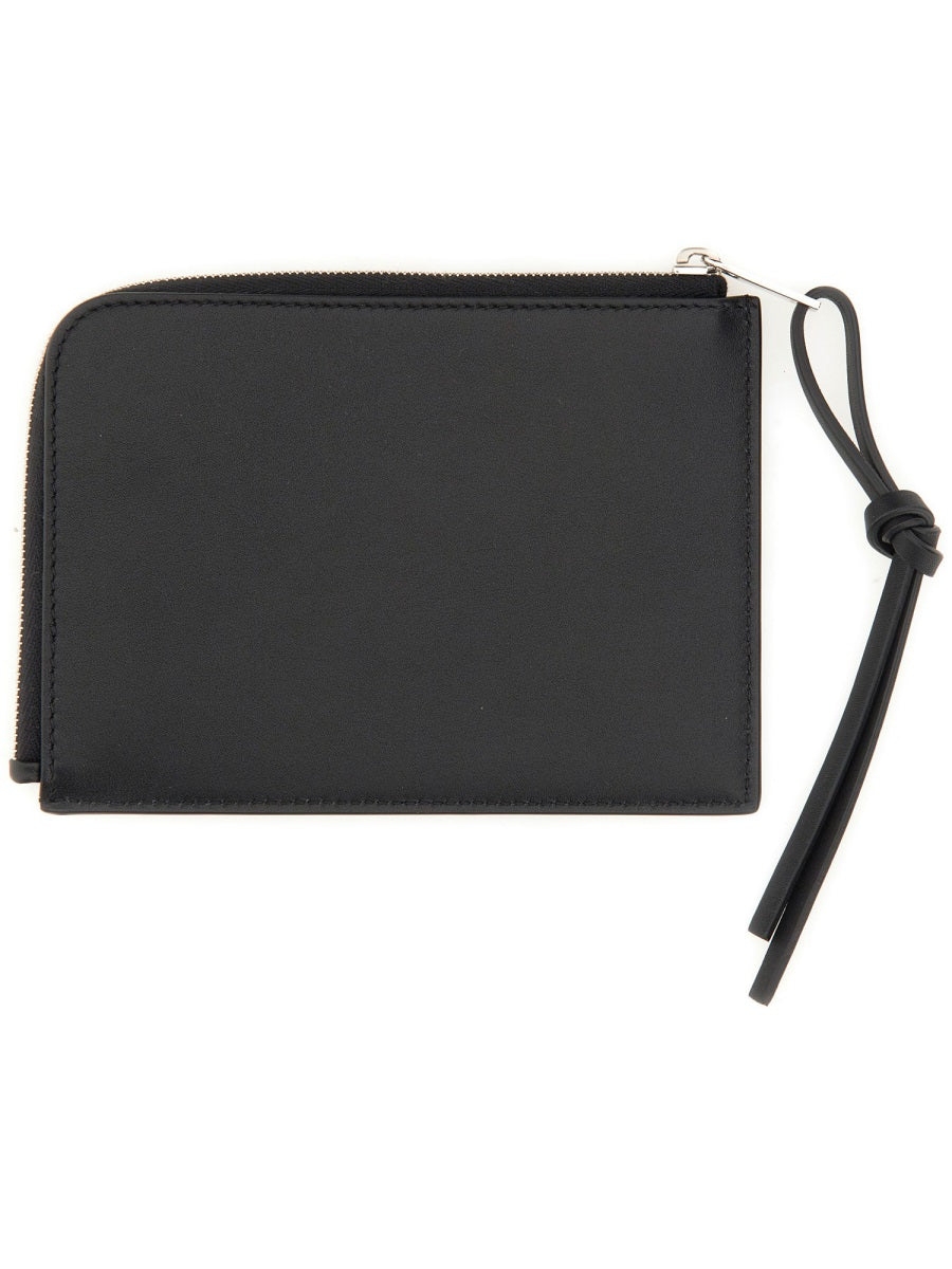 JIL SANDER Classic Leather Wallet with Logo