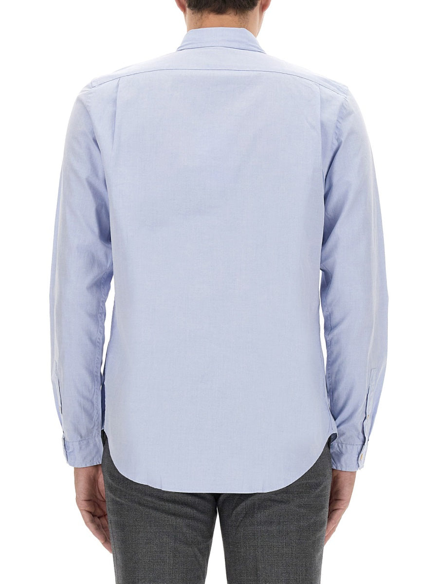 PS BY PAUL SMITH Regular Fit Shirt with Classic Collar and Zebra Logo
