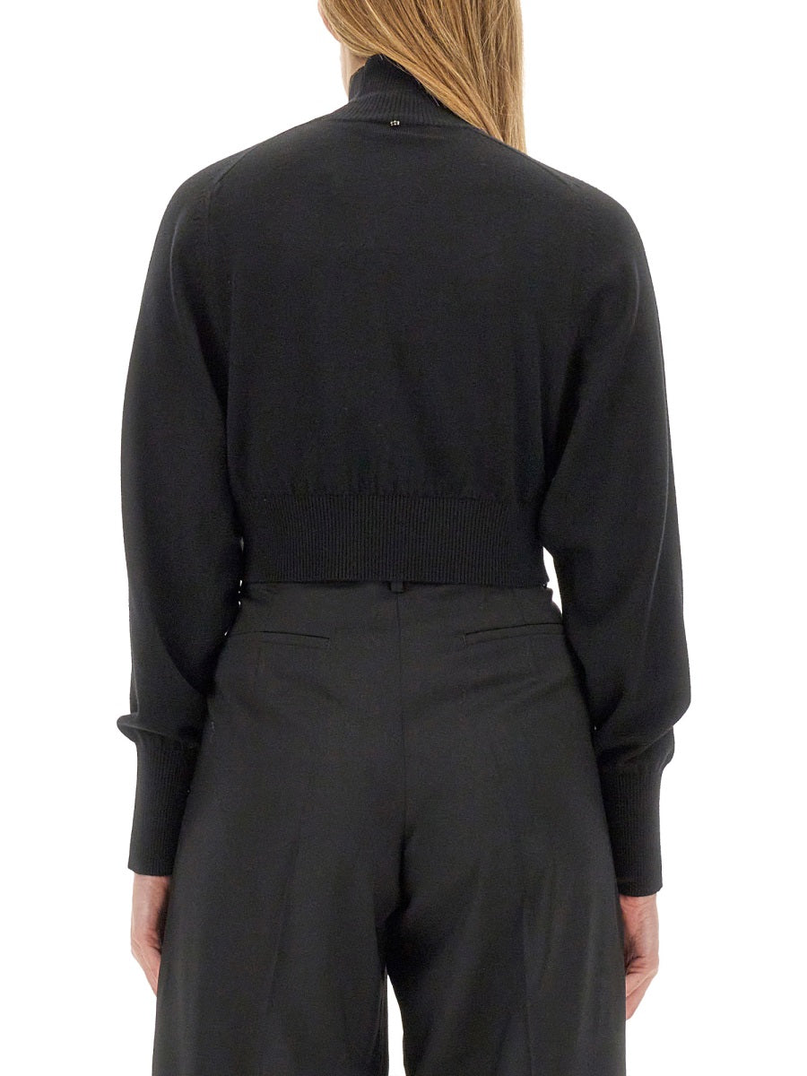 SPORTMAX Elevated Virgin Wool Shirt - Size S