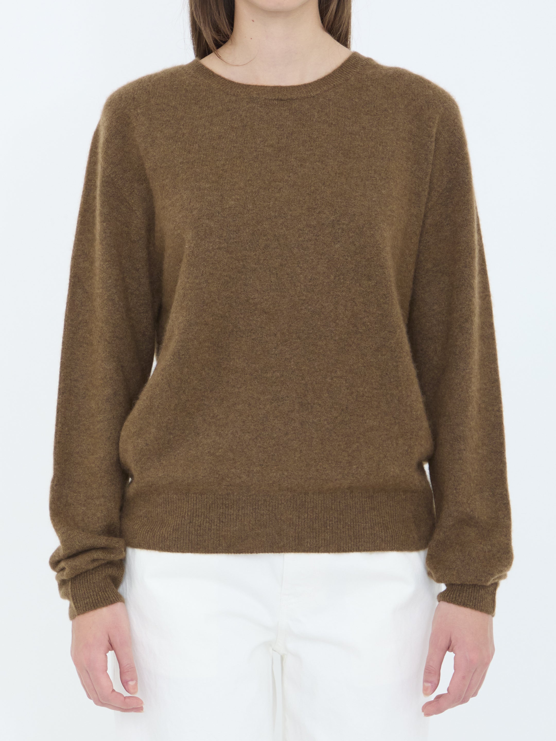 THE ROW LORYNNA Cashmere and Silk Sweater - Regular Fit