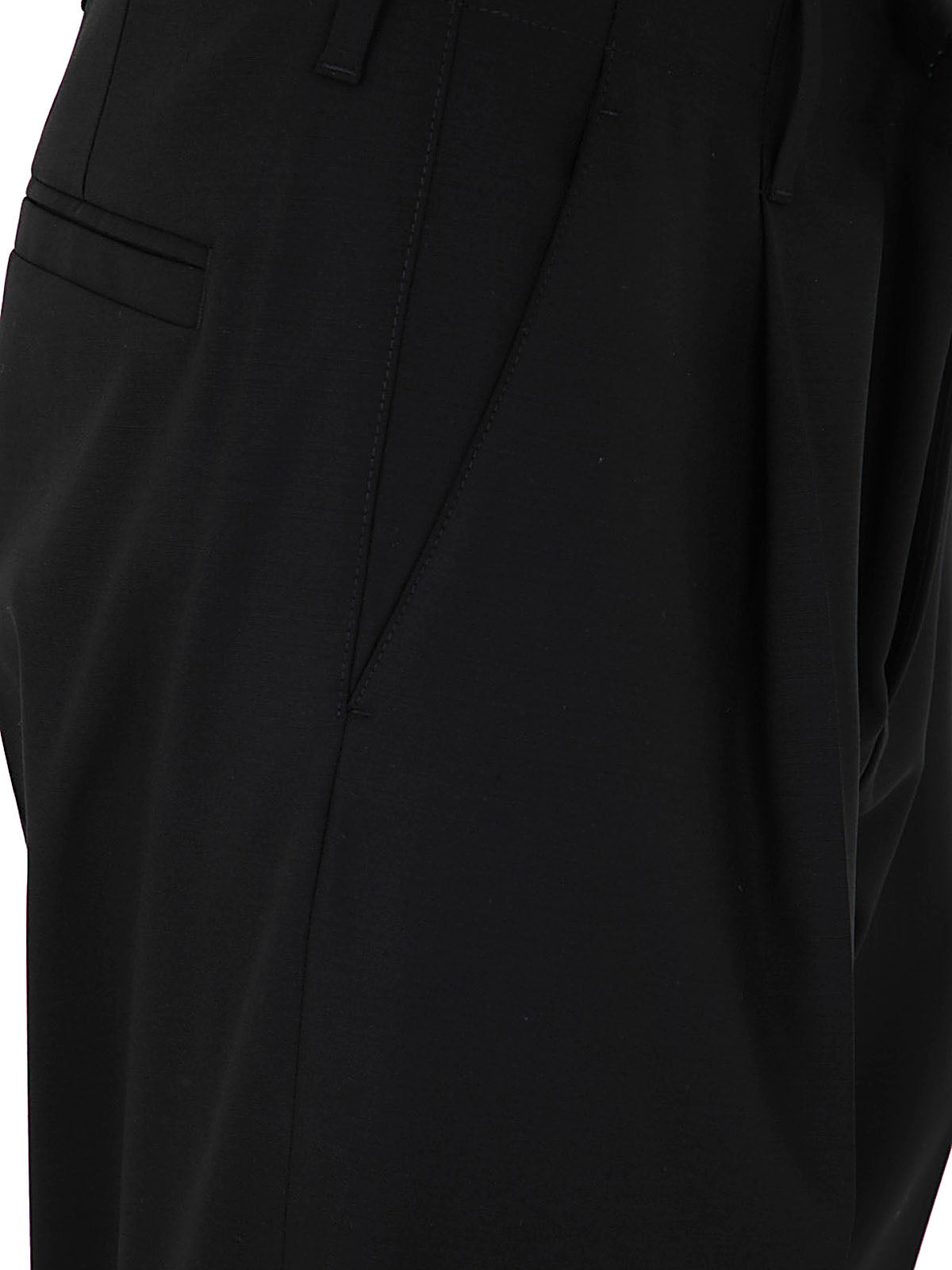 VERSACE Men's Stretch Wool Pants - FW22 Collection