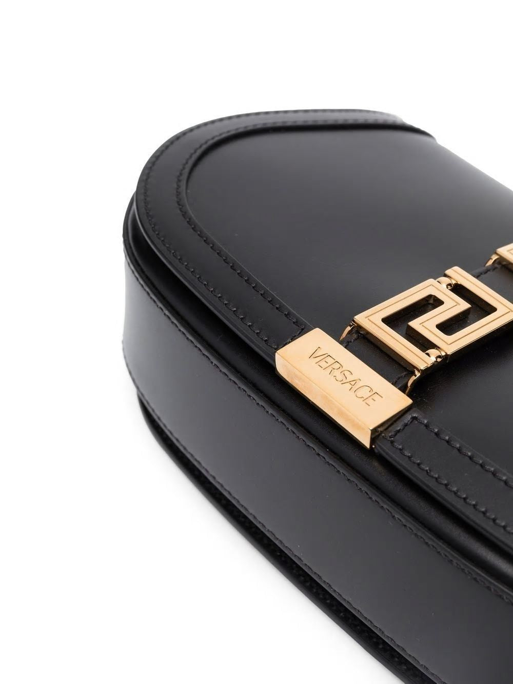 VERSACE Goddess Leather Crossbody Handbag - 24cm x 15cm