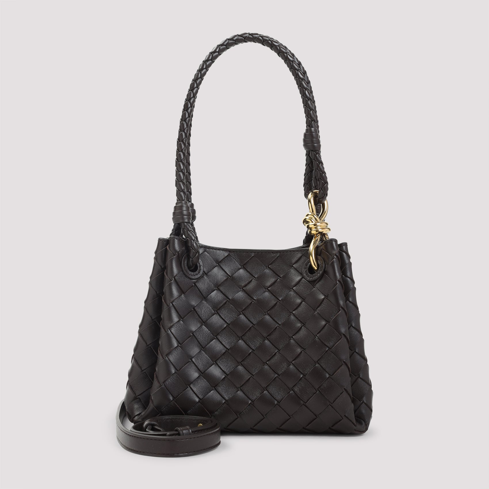 BOTTEGA VENETA Mini Parachute Handbag - 20cm x 16.5cm x 17cm