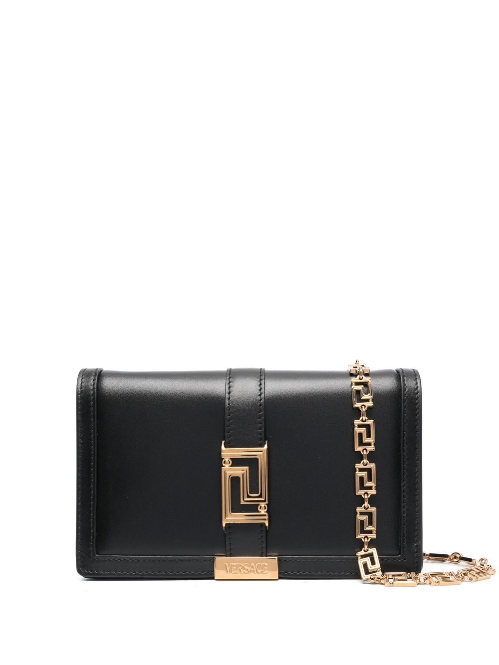 VERSACE Mini Leather Crossbody Handbag