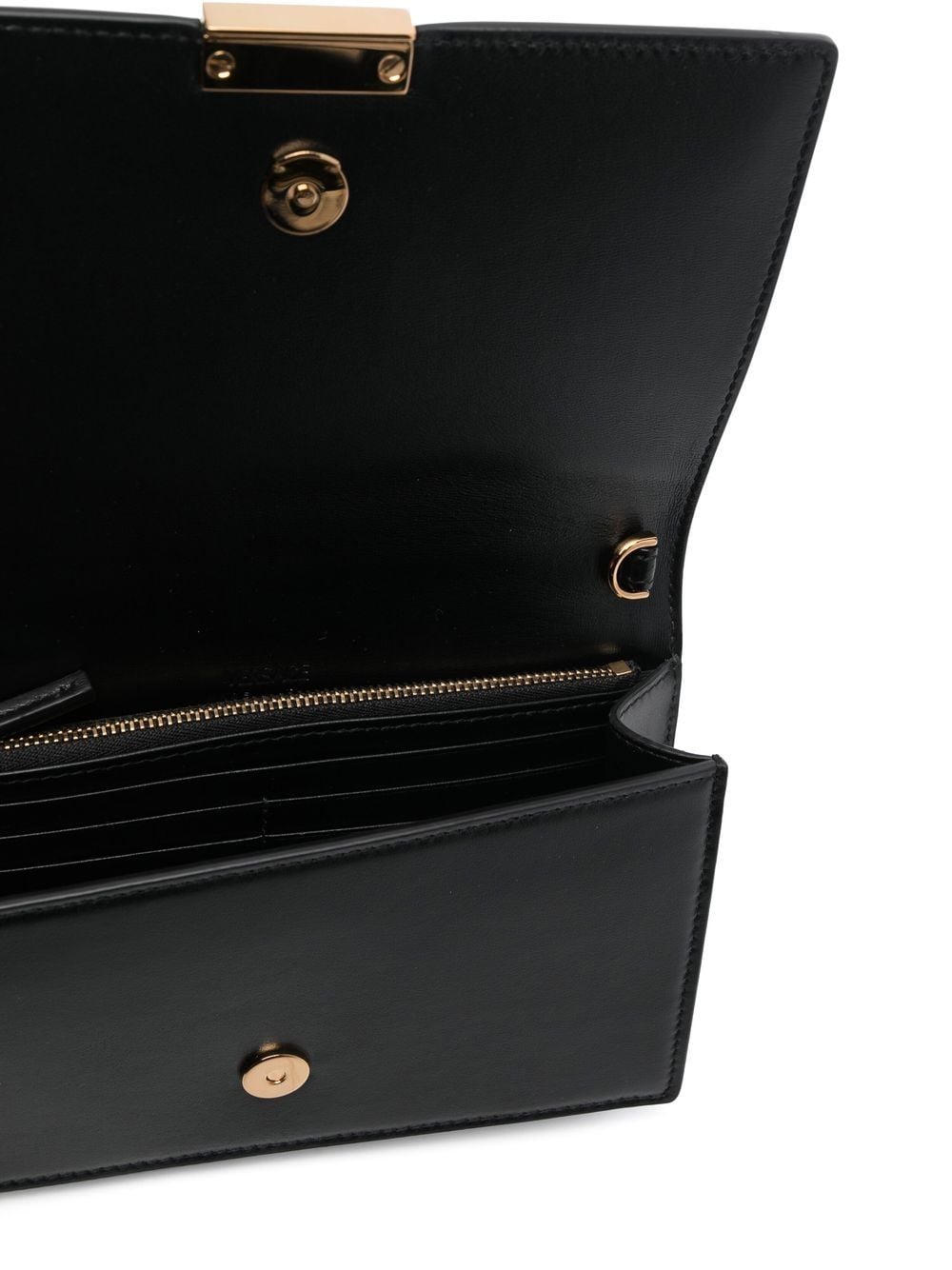 VERSACE Mini Leather Crossbody Handbag