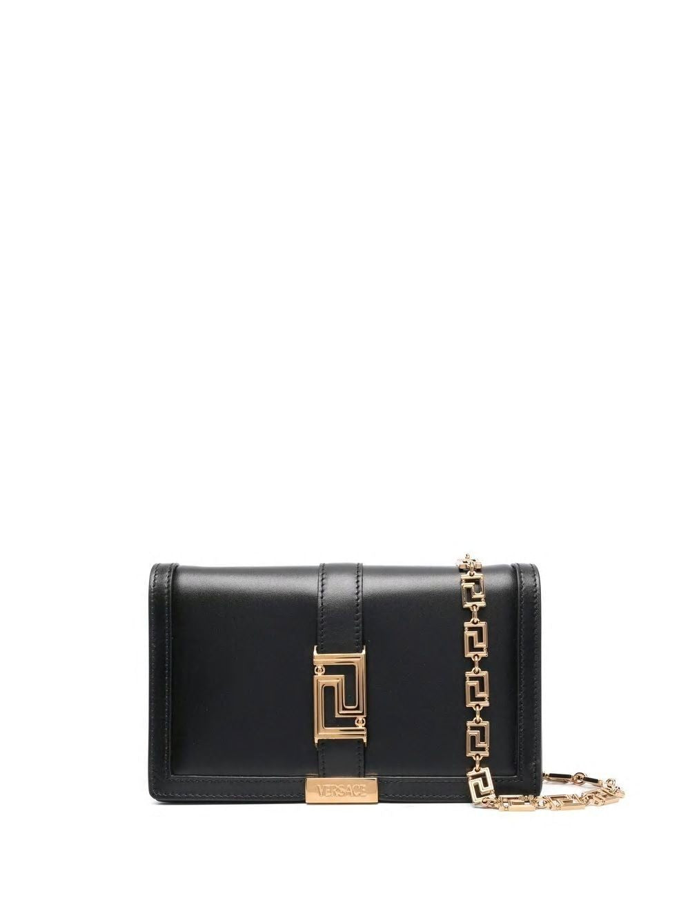 VERSACE Mini Leather Crossbody Handbag