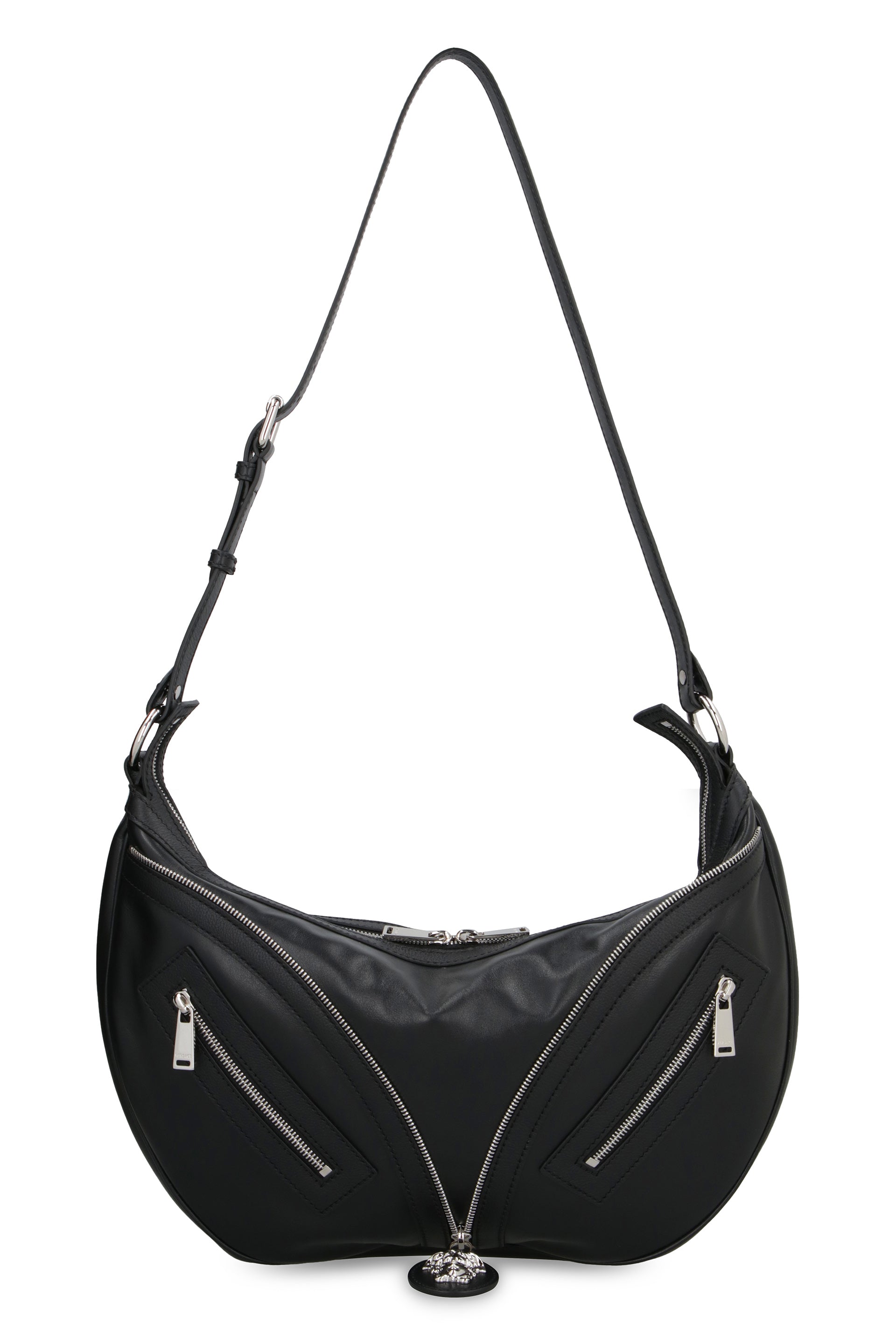 VERSACE Medium Hobo Handbag - 100% Leather