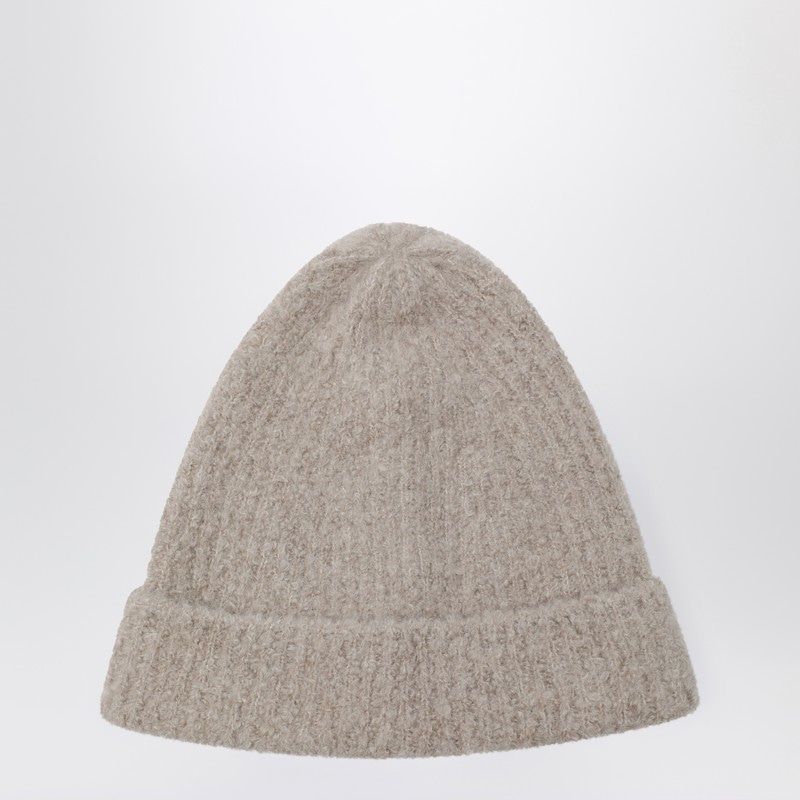 THE ROW Leomir Beanie in Cashmere and Silk Blend