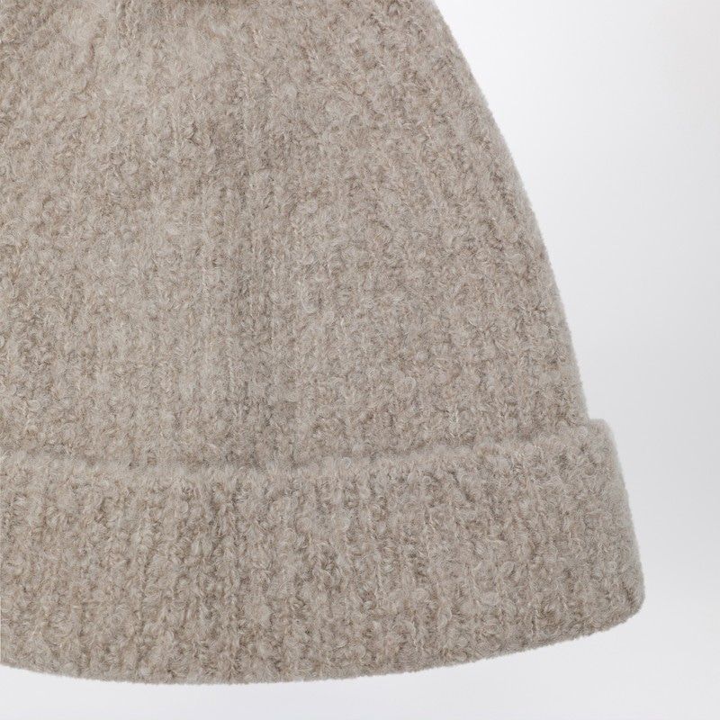 THE ROW Leomir Beanie in Cashmere and Silk Blend