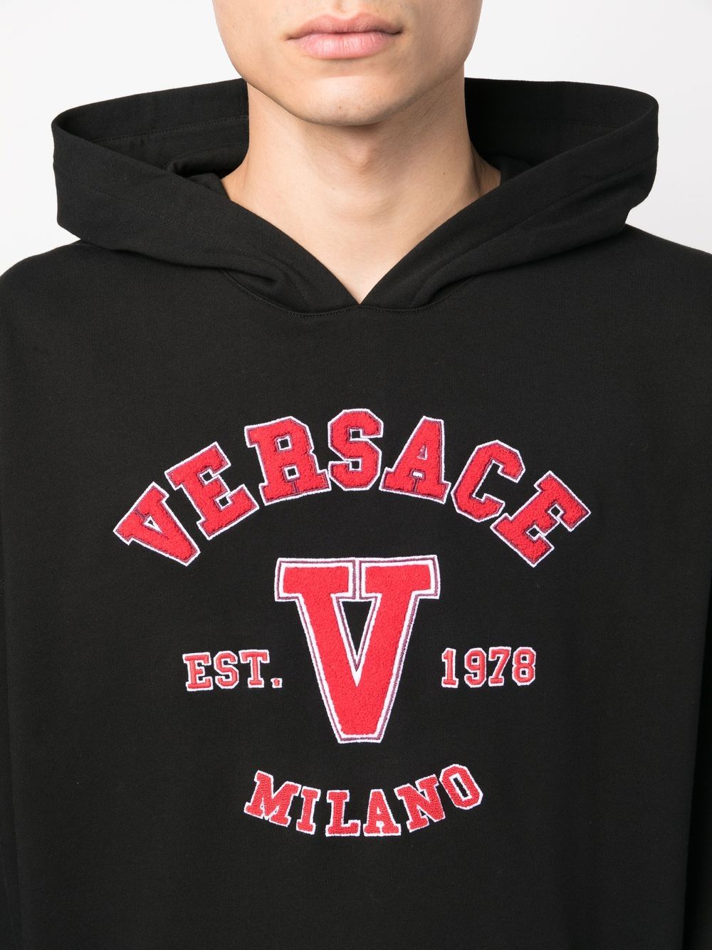 VERSACE Men's Cotton Sweatshirt - SS23 Edition