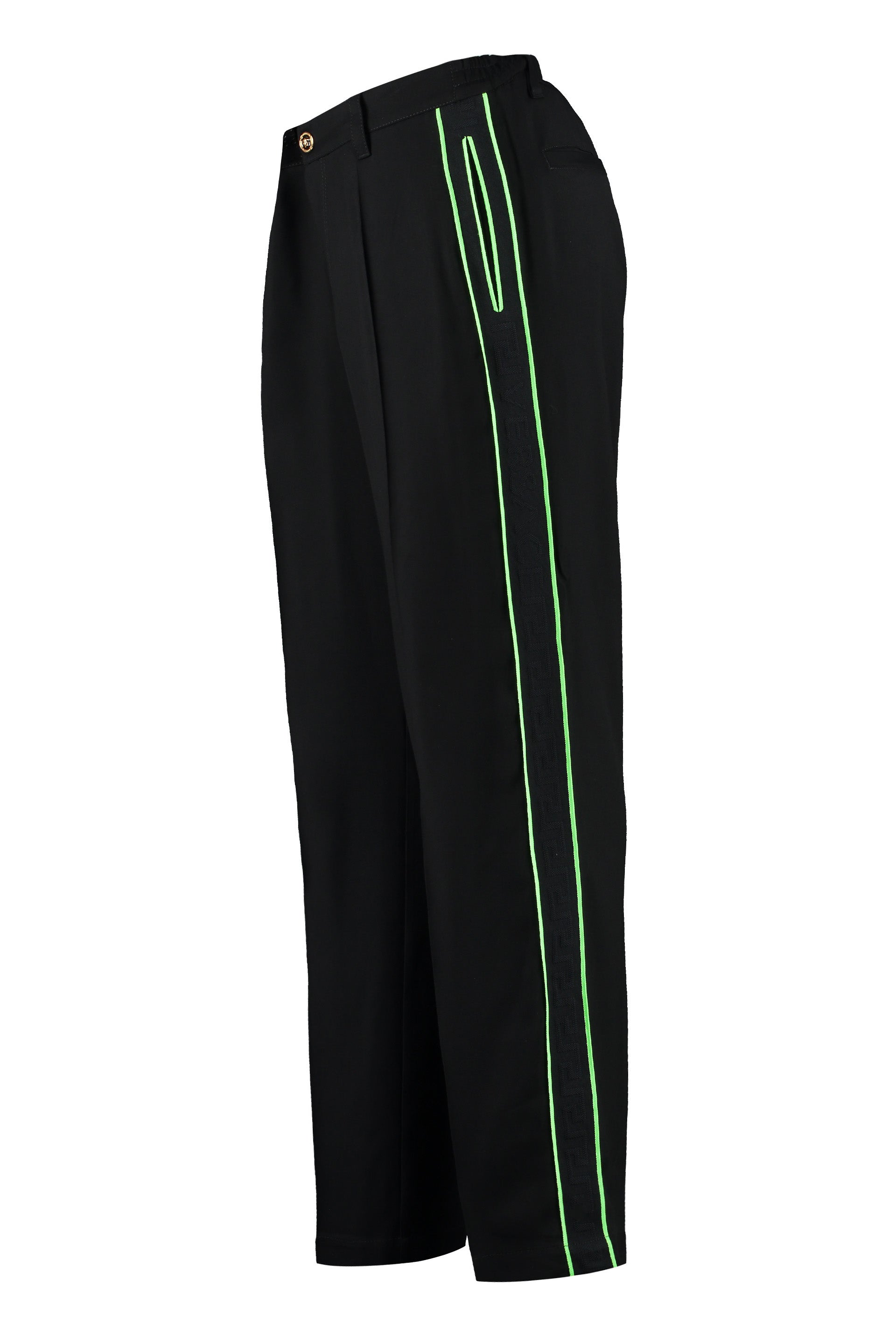 VERSACE Logoed Side Stripes Track-Pants for Men