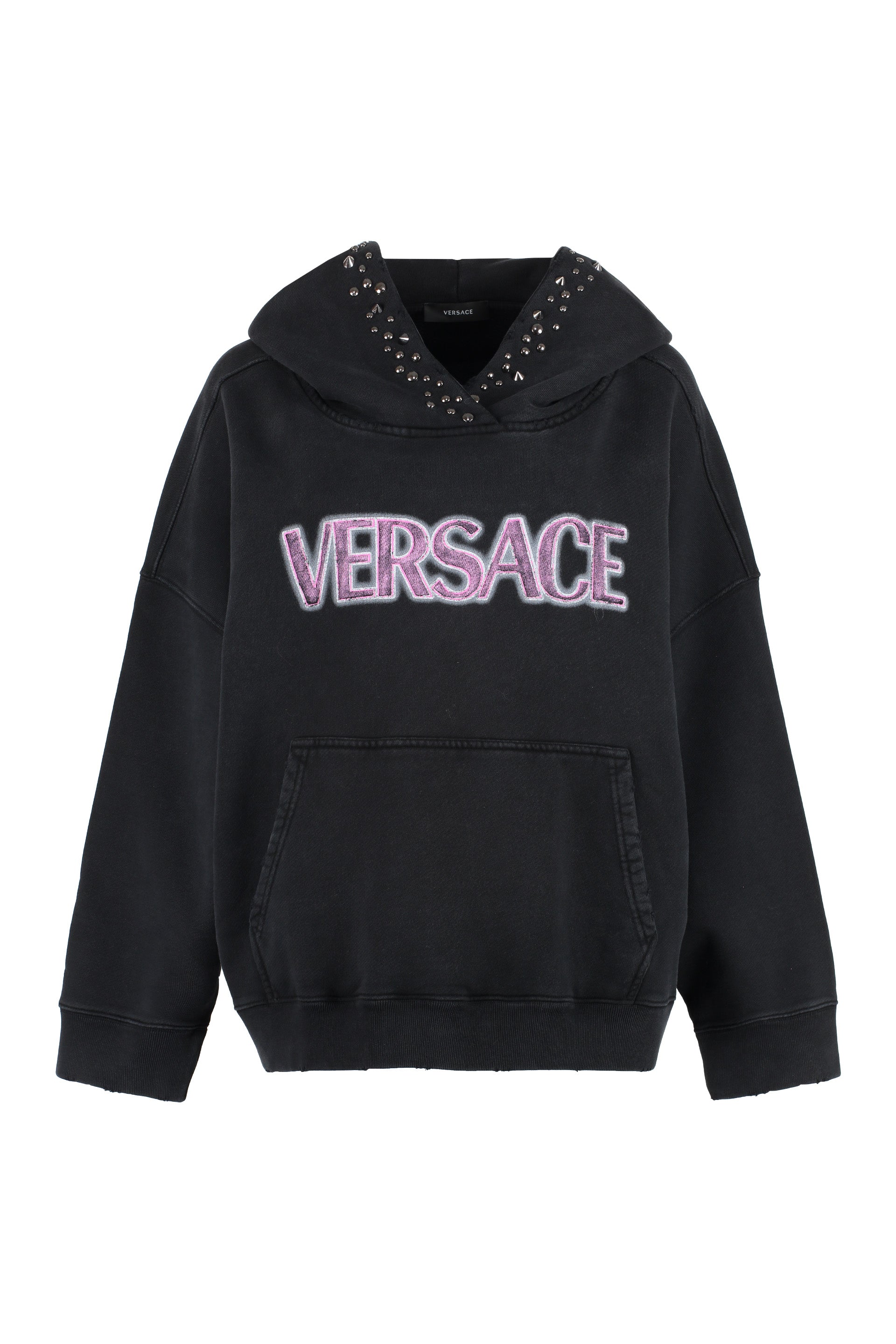 VERSACE Oversized Cotton Sweatshirt for Women - SS23
