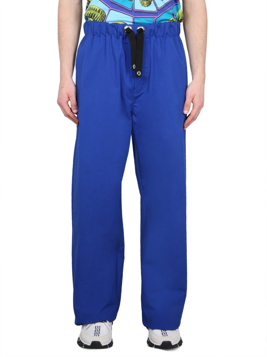 VERSACE Drawstring Pants with Elastic Waistband for Men