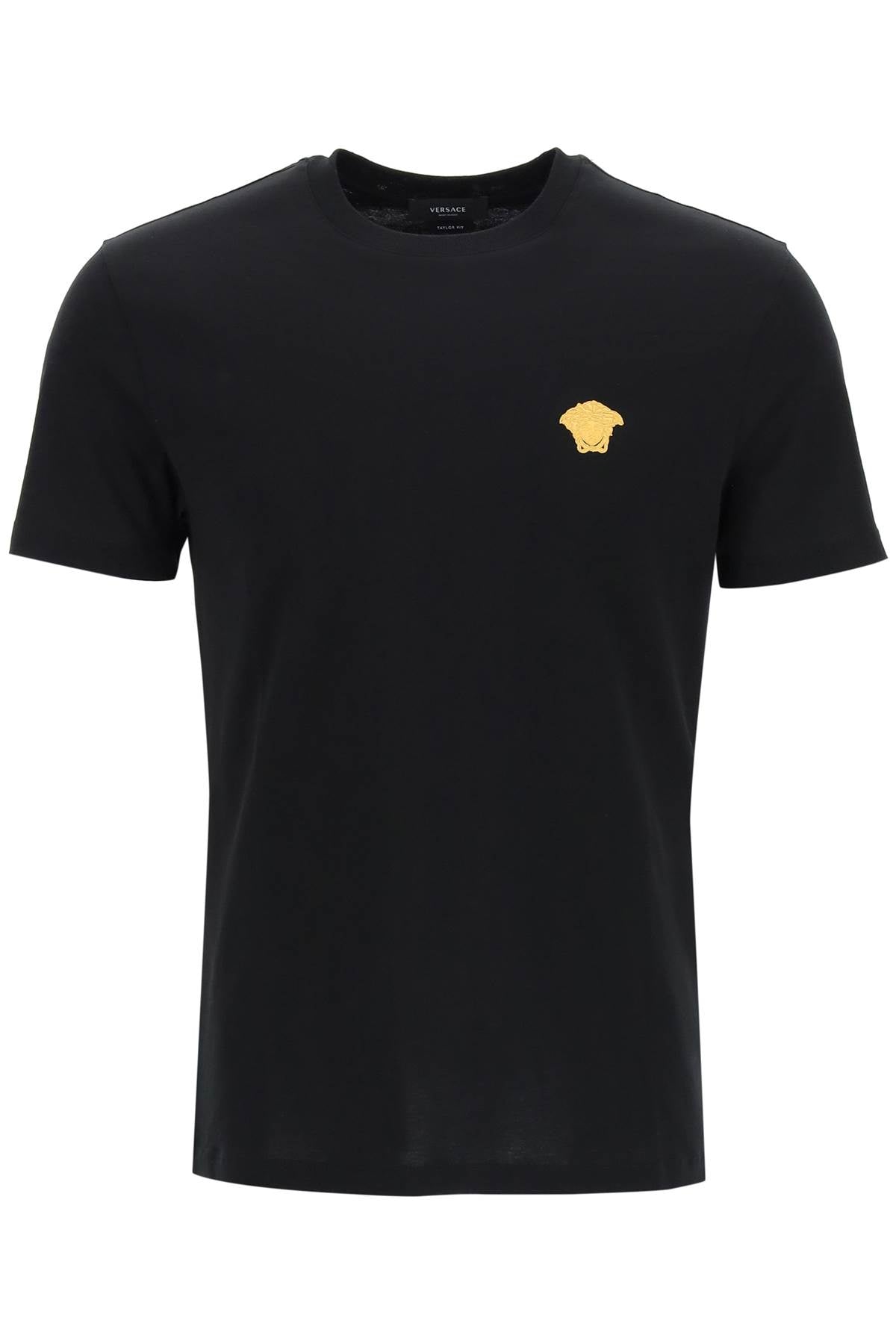 VERSACE Cotton T-Shirt for Men - SS25 Collection
