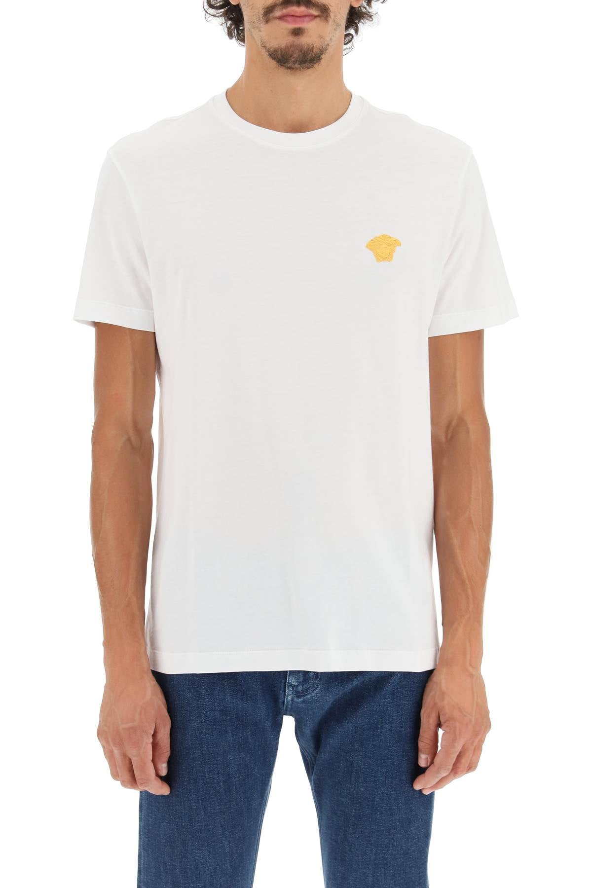VERSACE Classic Cotton T-Shirt for Men - SS25 Collection