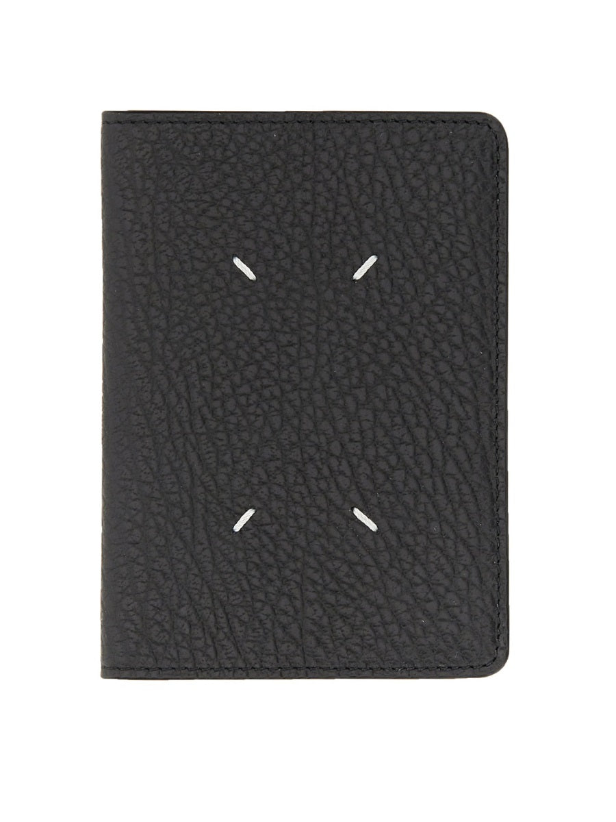MAISON MARGIELA Mini Leather Passport Holder - 14 CM X 10 CM