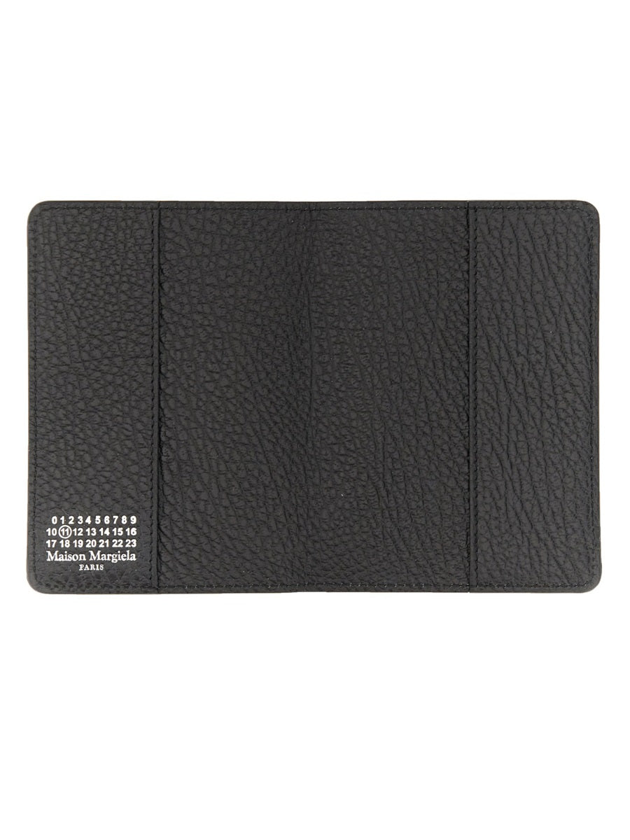 MAISON MARGIELA Mini Leather Passport Holder - 14 CM X 10 CM