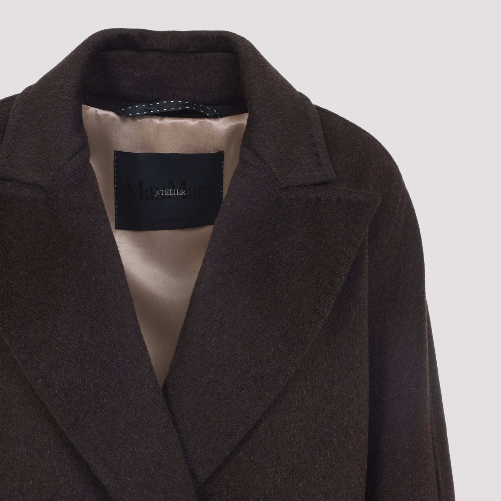 MAX MARA Elegant Double Breasted Peacoat for Men