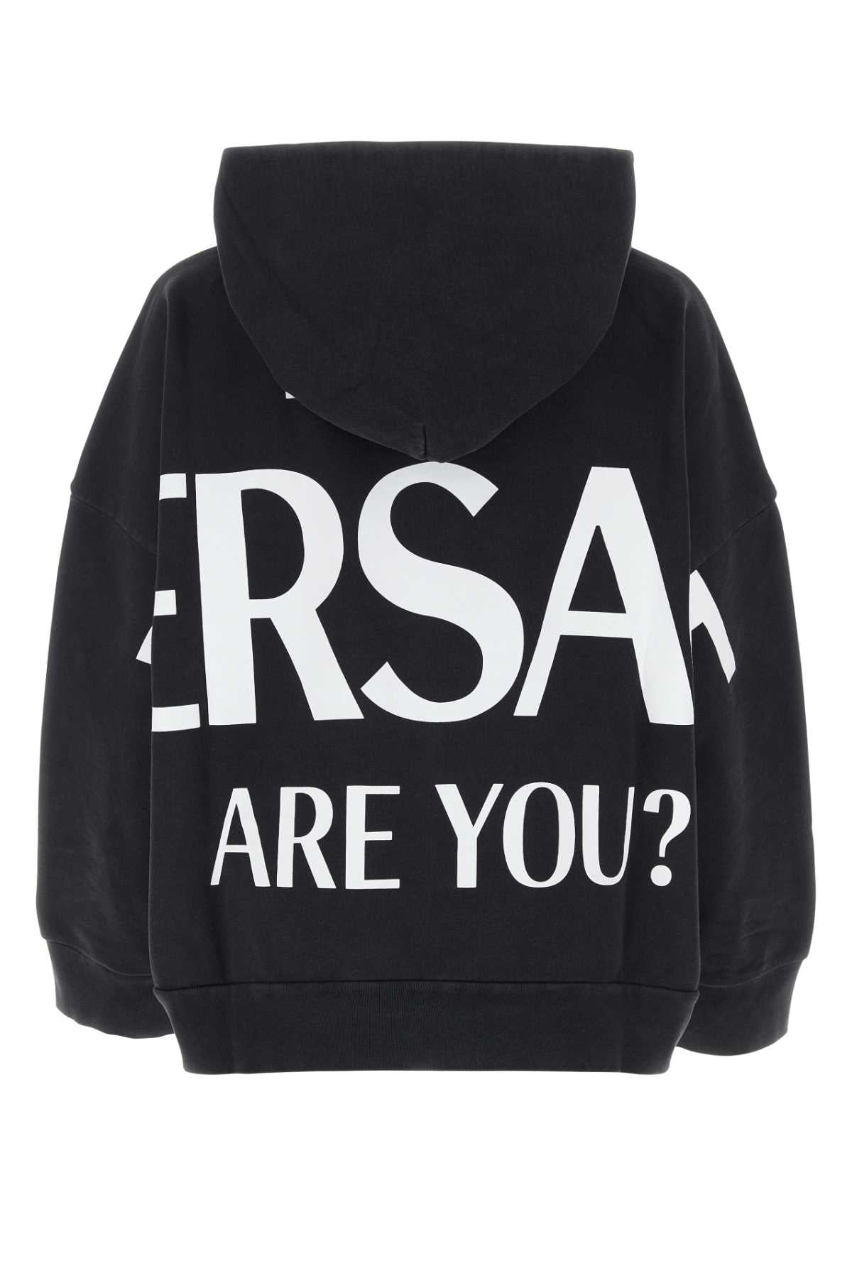 VERSACE Oversized Cotton Sweatshirt for Women - SS23 Collection