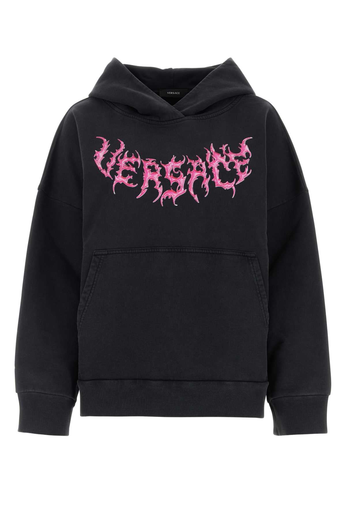 VERSACE Oversized Cotton Sweatshirt for Women - SS23 Collection