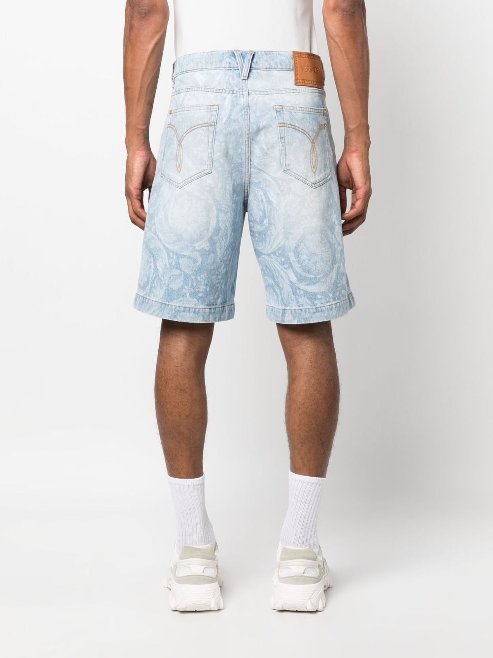 VERSACE Stylish Denim Shorts for Men
