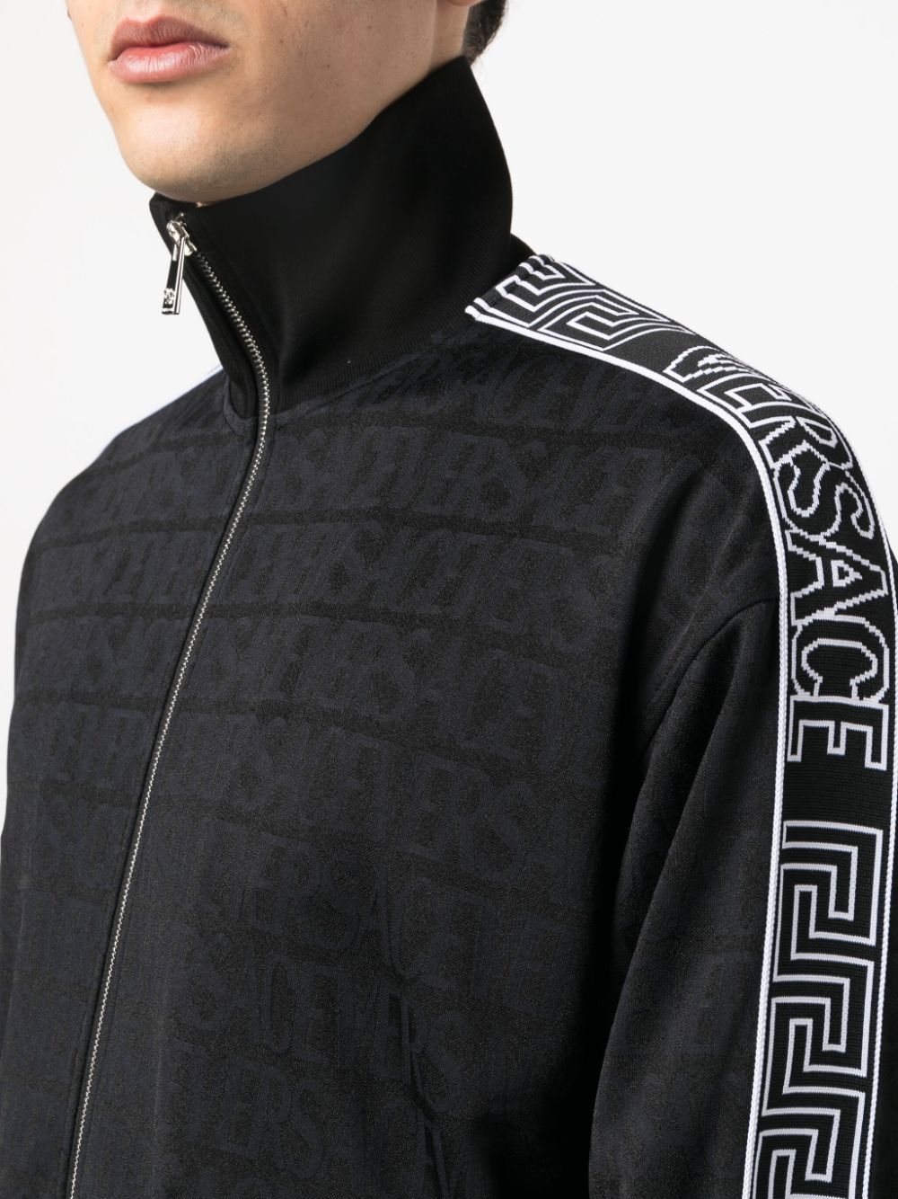 VERSACE Regular Fit Zip Sweatshirt (Size L)