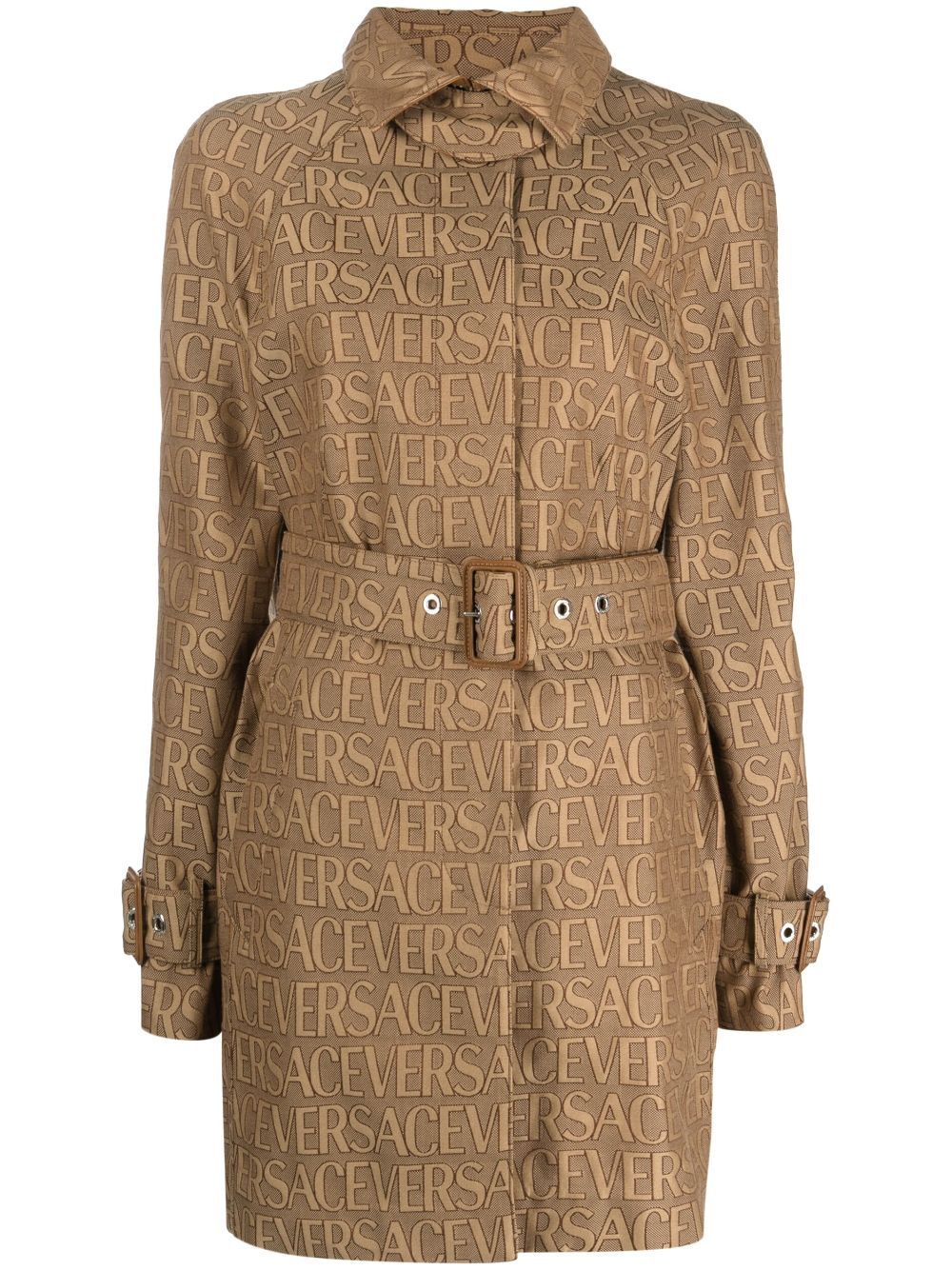 VERSACE Cotton Trench Jacket
